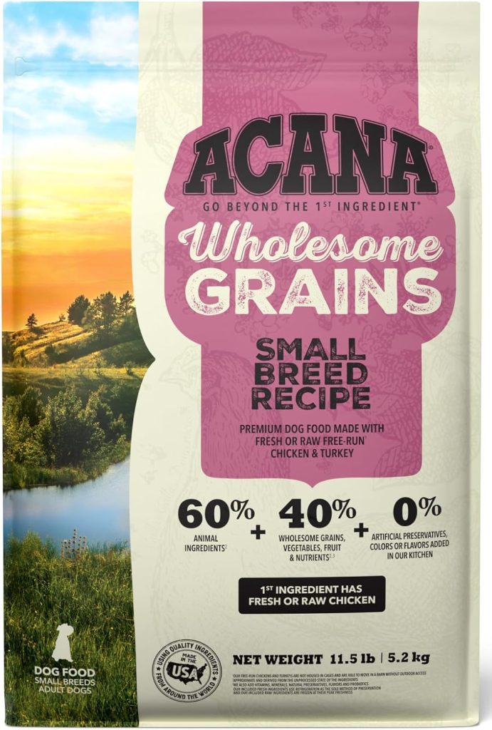 Acana Wholesome Grains Small Breed Recipe