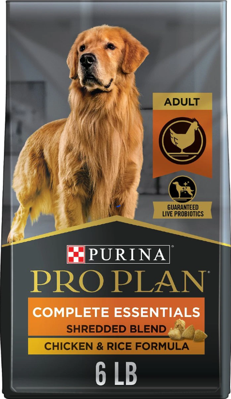 Purina Pro Plan Complete Essentials Shredded Blend Chicken & Rice Formula