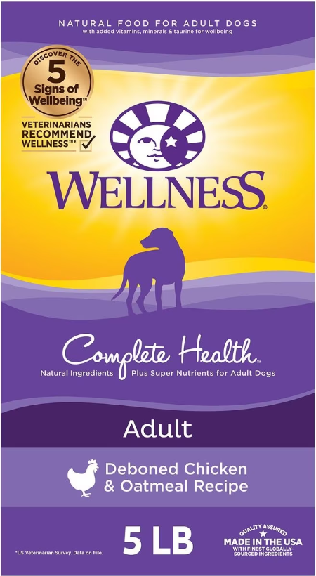 Wellness Complete Health Adult Deboned Chicken & Oatmeal Recipe