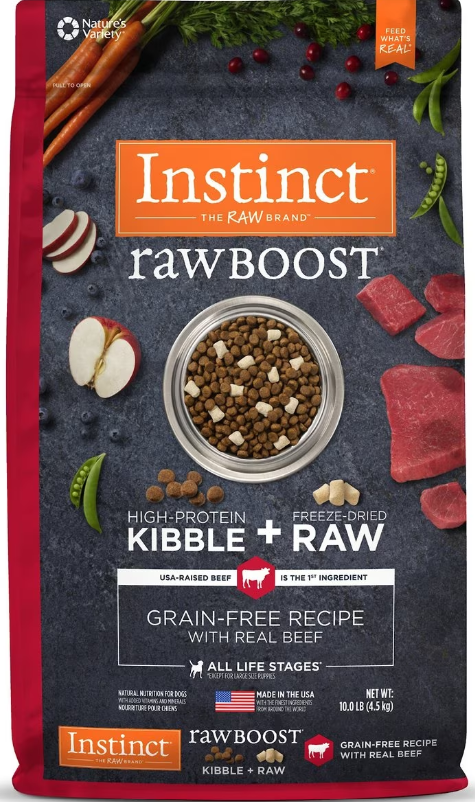 Instinct Raw Boost Grain-Free Recipe