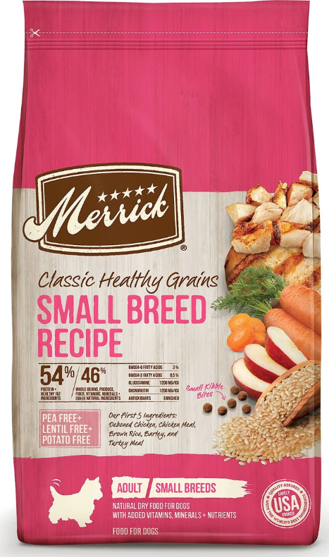 Merrick Classic Healthy Grains, Small Breed Recipe