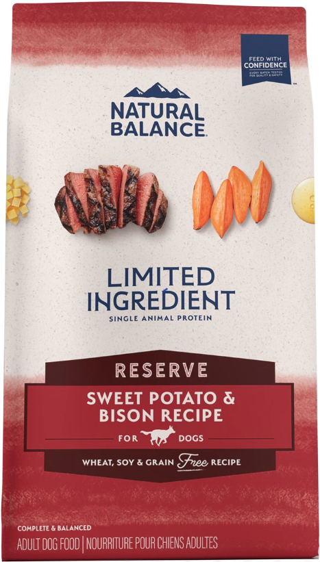 Natural Balance Limited Ingredient Reserve Sweet Potato & Bison Recipe