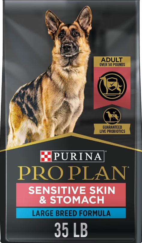 Purina Pro Plan Sensitive Skin & Stomach, Large Breed Formula