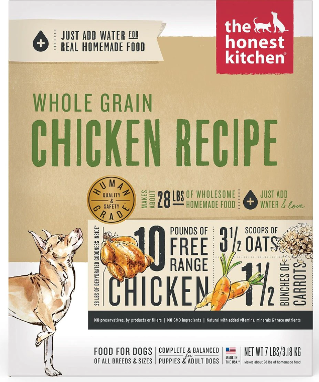 The Honest Kitchen Whole Grain Chicken Recipe