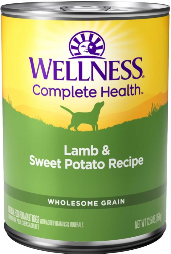 Wellness Complete Health Canned Food, Lamb & Sweet Potato Recipe