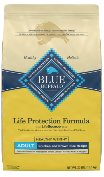 Blue Buffalo Life Protection Formula Natural Adult Healthy Weight Dry Dog Food