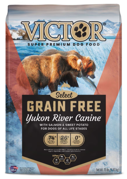 Victor Select Yukon River Canine Recipe Grain-Free Dry Dog Food